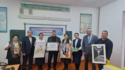 Шығармашылық жұмыстар шеберханасы&quot; тақырыбында (бейнелеу өнерімен айналысатын) облыстық байқауда ұстазымыз ЖҮЛДЕЛІ 3 ОРЫНДЫ ИЕЛЕНДІ, МАРАПАТЫМЕН ҚҰТТЫҚТАЙМЫЗ!!!  &quot;Білім беруді дамыту орталығы&quot; КММ 2024-2025 оқу жылының жұмыс жоспарына сәйкес 2024 жылдың 1