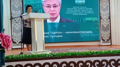 Жолдау – 2025: Жаңа мүмкіндіктер кезеңі 8 қыркүйек 2025 жылы Президент Жолдауы – ел болашағына бағытталған нақты қадамдар мен стратегиялық шешімдер жиынтығы. Әсіресе, білім беру саласына қойылған міндеттер – қоғамның дамуында ұстаздың рөлін арттыра түсеті