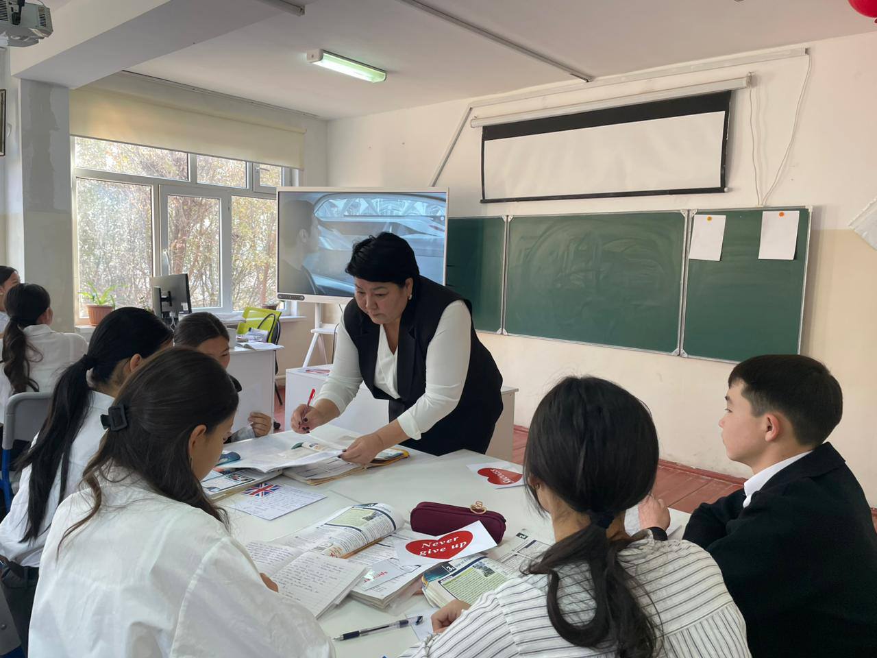 «Future Tenses» (келер шақ) тақырыбында ашық сабақ