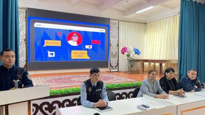 «Жасөспірімдер арасында қылмыс пен құқық бұзушылықтың, нашақорлықтың, өз-өзіне қол жұмсаудың, әлімжеттіктің алдын алу» тақырыбында түсіндірме жұмыстары